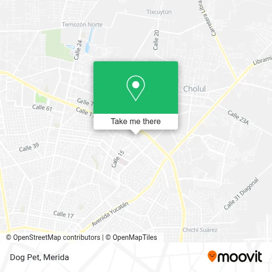 Dog Pet map