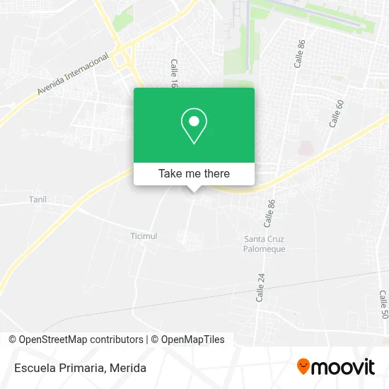 Escuela Primaria map
