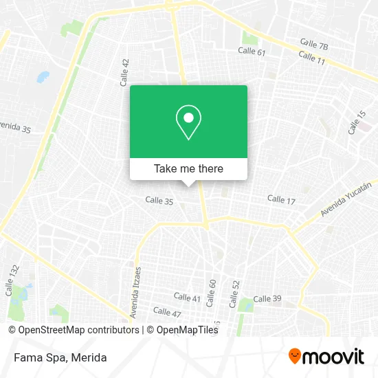 Fama Spa map