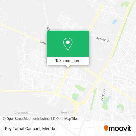 Rey Tamal Caucael map