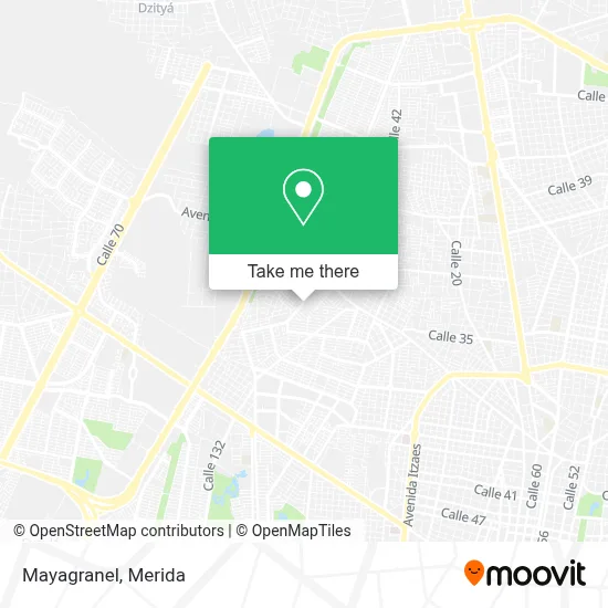 Mayagranel map