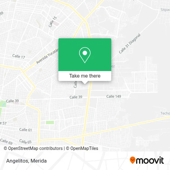Angelitos map