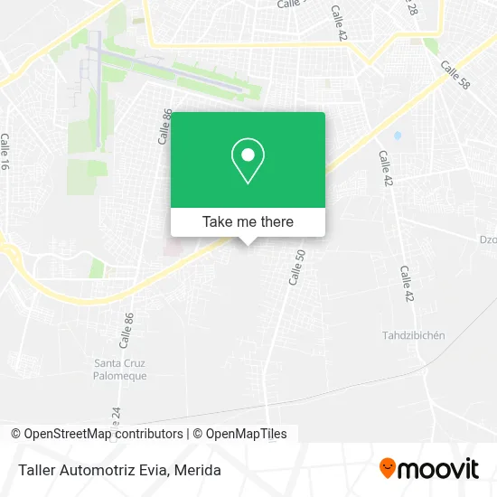 Taller Automotriz Evia map