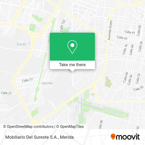 Mobiliario Del Sureste S.A. map