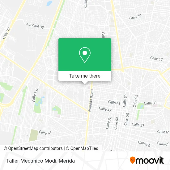 Taller Mecánico Modi map