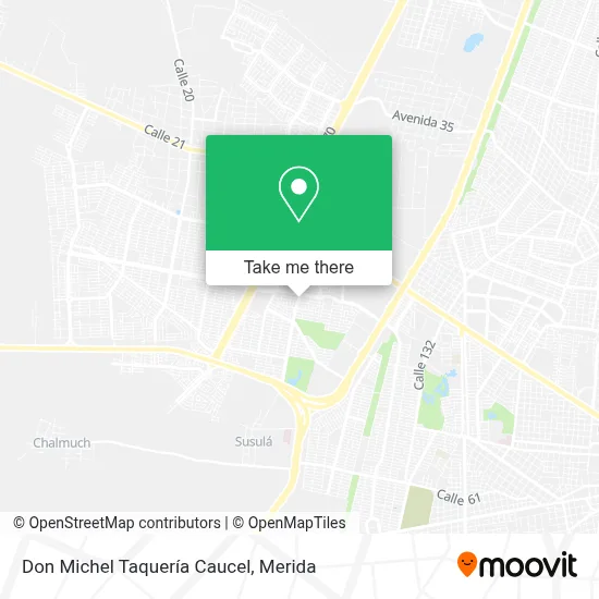 Don Michel Taquería Caucel map