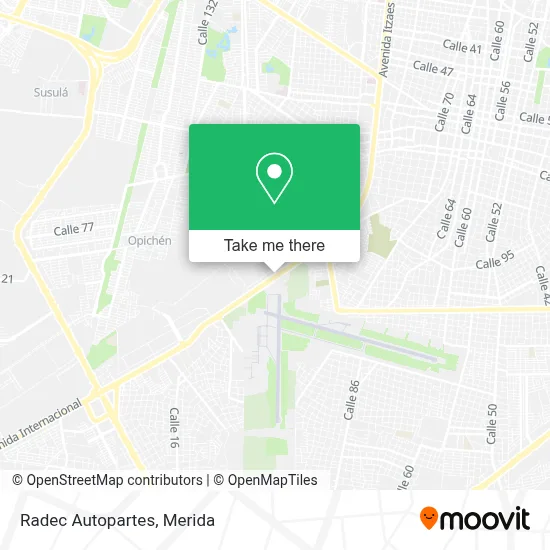 Radec Autopartes map