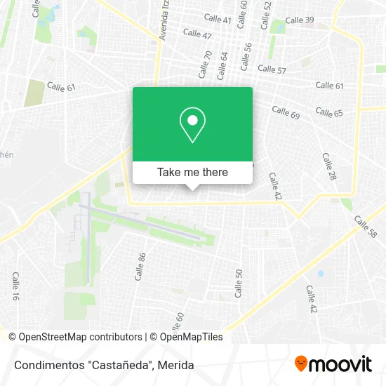 Condimentos "Castañeda" map