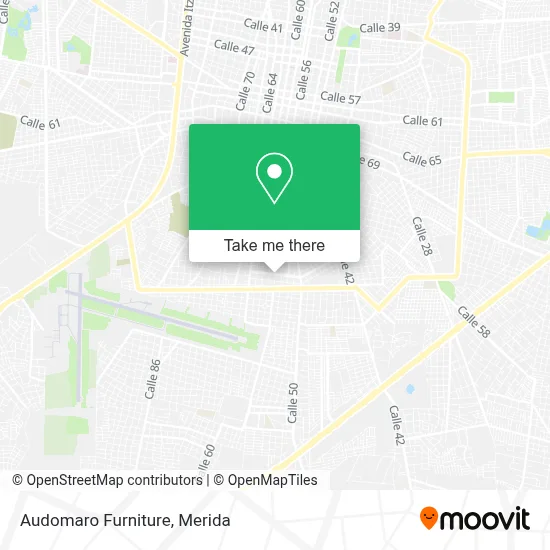 Audomaro Furniture map