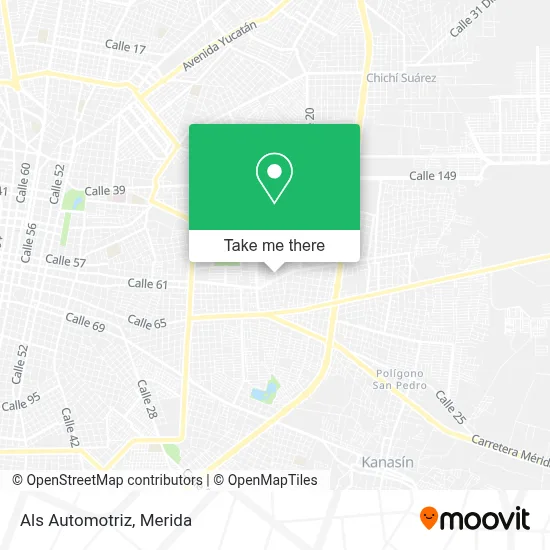 Als Automotriz map