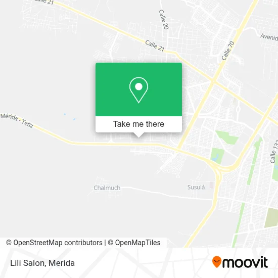 Lili Salon map