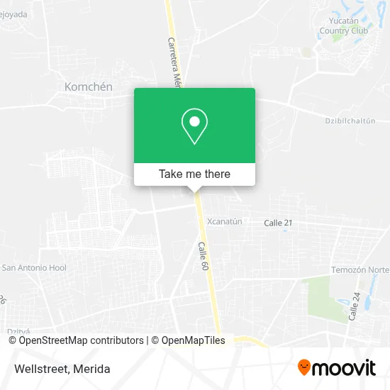 Wellstreet map