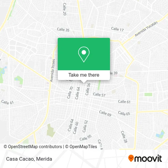 Casa Cacao map