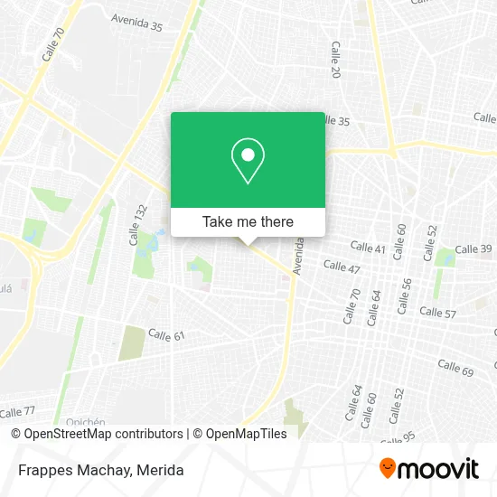 Frappes Machay map