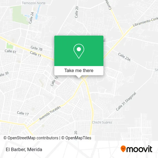 El Barber map