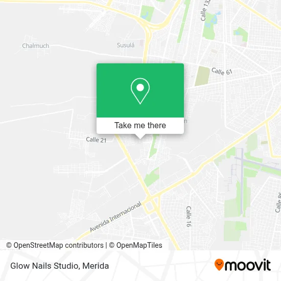 Glow Nails Studio map