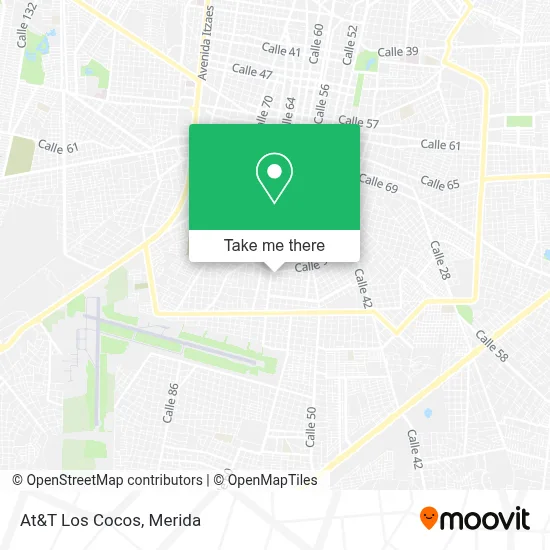 At&T Los Cocos map