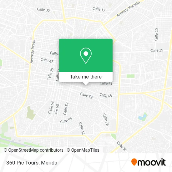 360 Pic Tours map
