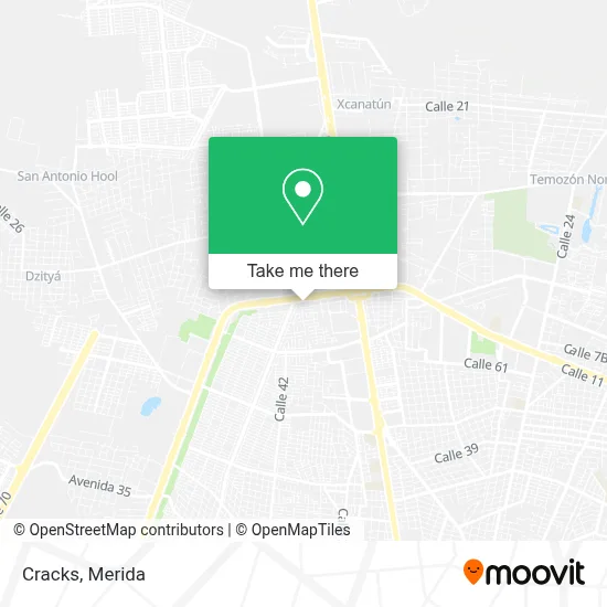 Cracks map