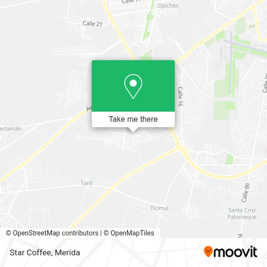 Star Coffee map