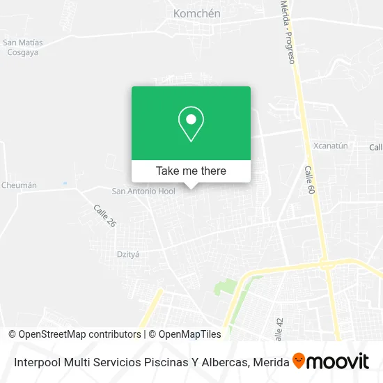 Interpool Multi Servicios Piscinas Y Albercas map