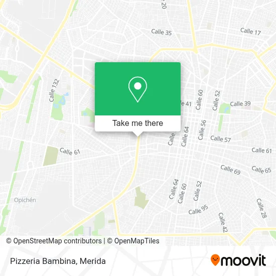 Pizzeria Bambina map