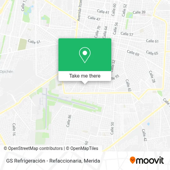 GS Refrigeración - Refaccionaria map