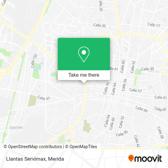 Llantas Servimax map
