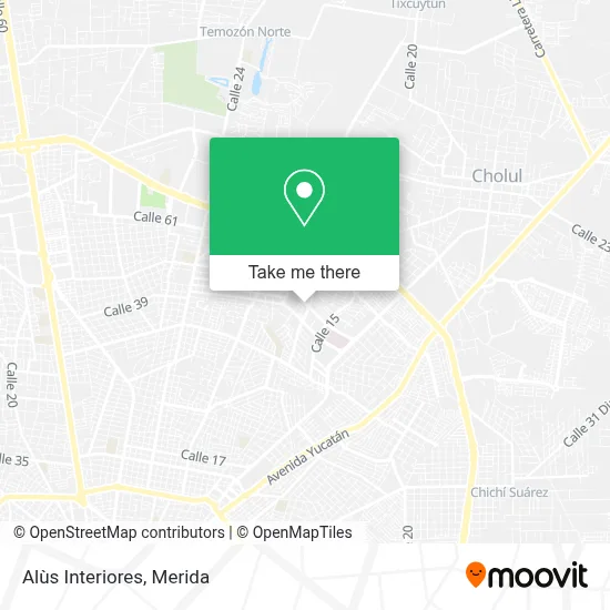 Alùs Interiores map
