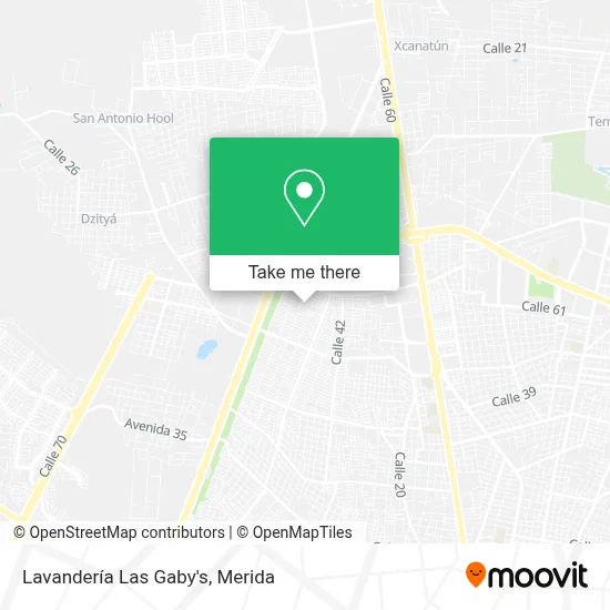 Lavandería Las Gaby's map