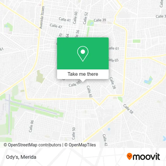 Ody's map