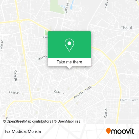 Iva Medica map