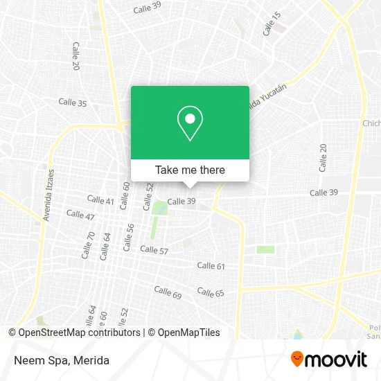 Neem Spa map