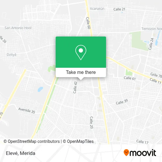 Elevé map
