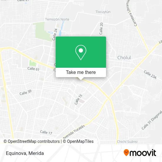 Equinova map
