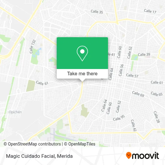 Magic Cuidado Facial map