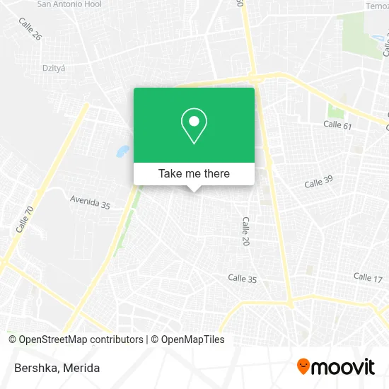 Bershka map
