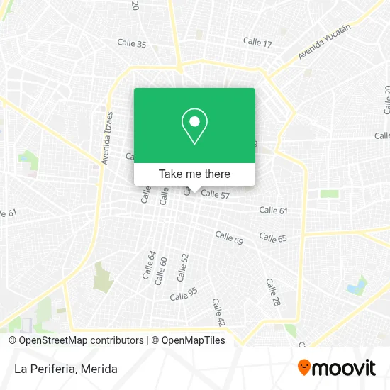 La Periferia map