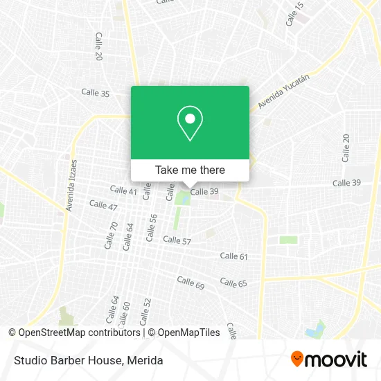 Studio Barber House map