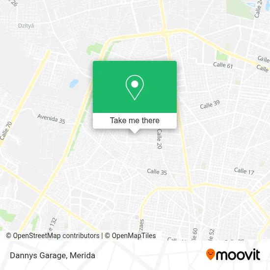Dannys Garage map