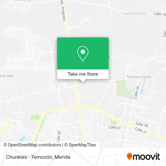 Chunkies - Temozón map