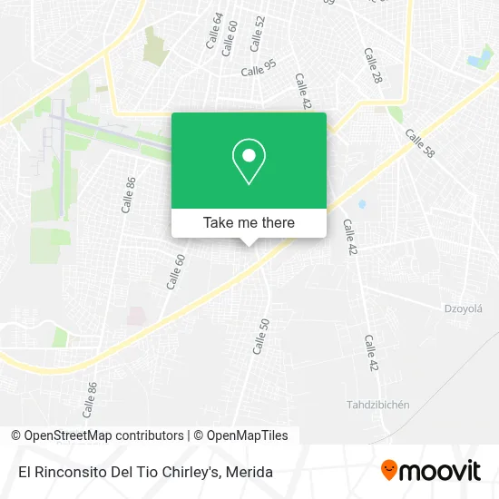 El Rinconsito Del Tio Chirley's map