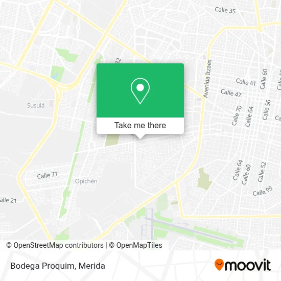 Bodega Proquim map