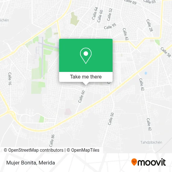 Mujer Bonita map