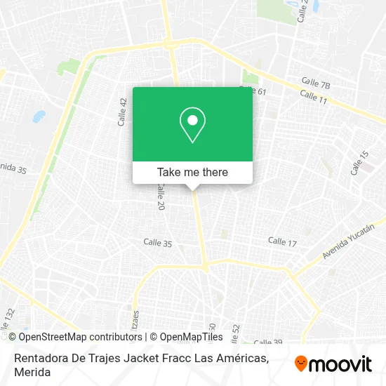 Rentadora De Trajes Jacket Fracc Las Américas map
