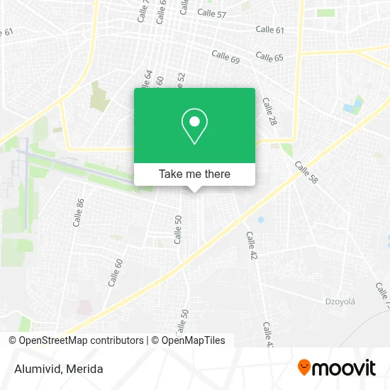 Alumivid map