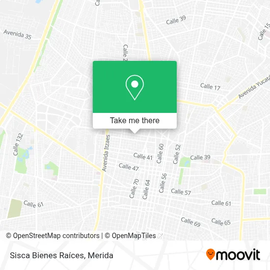 Sisca Bienes Raíces map