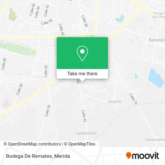 Bodega De Remates map
