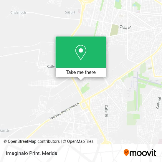 Imaginalo Print map