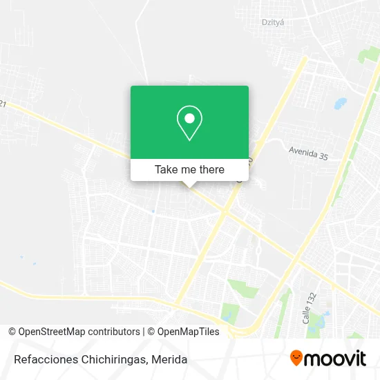 Refacciones Chichiringas map
